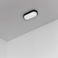 Pikkukuva 3 / 5: Davo Oval 8W 4000K IP64 Black Channel Fixture