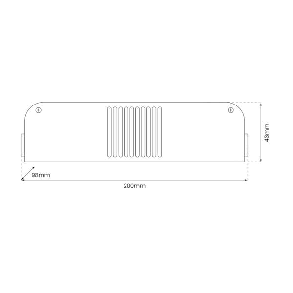 LED STRØMFORSYNING 150W