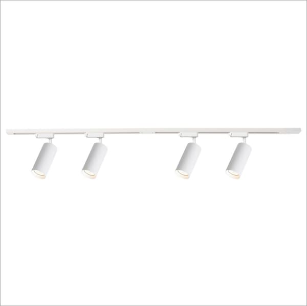 Mica Track Kit Hvid 4xGU10 1,5m