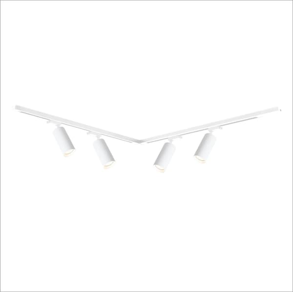 Mica Track Kit Hvid 4xGU10 1,5m