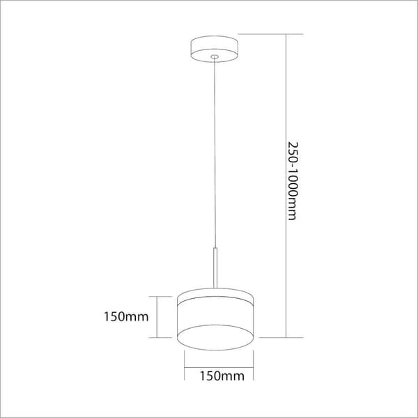 Hængelampe ELEGANCE 9W LED