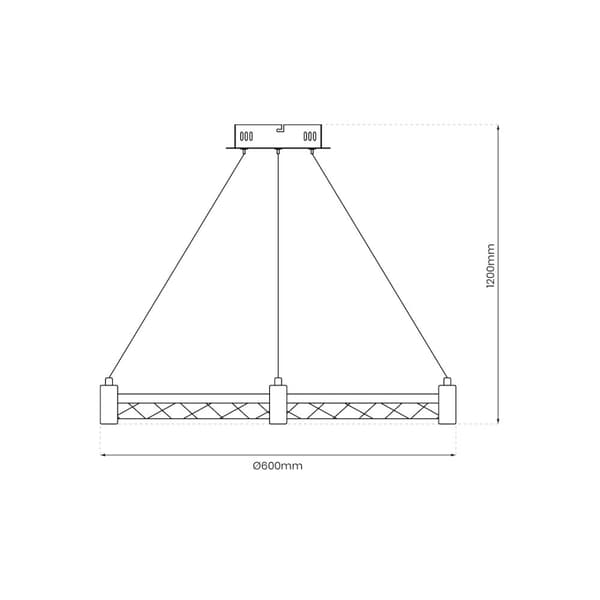 Hængelampe ELEGANCE 36W LED