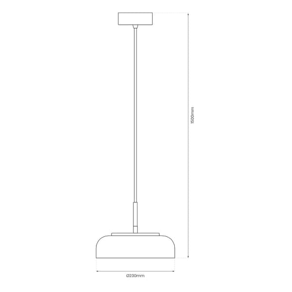VETRO CLEAR 6W pendel