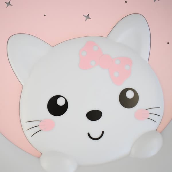 Kattovalaisin MOONCAT PINK 34W LED