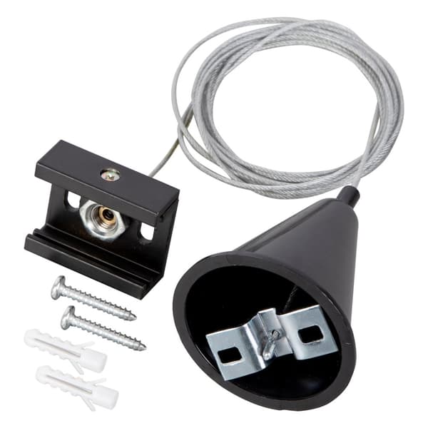 Suspension Track Guide Black 3-Circuit