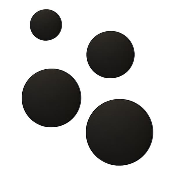 Disk 18W 3CCT IP65 væglampe Sort