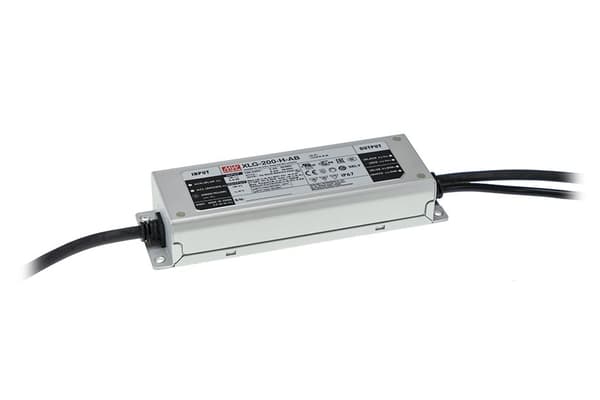 MEAN WELL Skiftende strømforsyning; LED; 192W; 12V; 16A; 100-305VAC; 142-431VDC; IP67