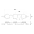 Miniatyrbillede 5 af 5: EKO-SSPRO3 LED MODUL 9000K 0,72W 120S50