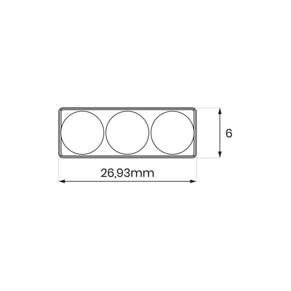 EKO-SSMINI3 LED MODUL 9000K 0,7W 55S50