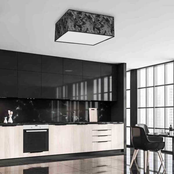 Loftslampe SATINO SILVER 3xE27 50cm