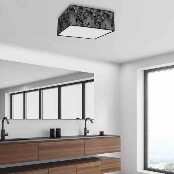 Loftslampe SATINO SILVER 3xE27 50cm