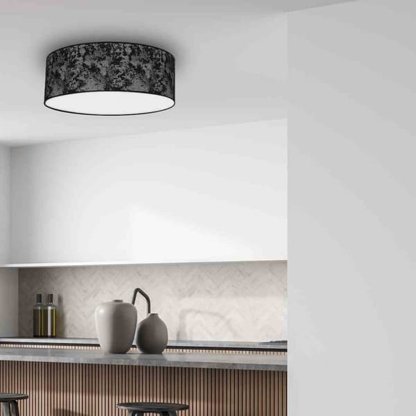 Loftslampe SATINO SØLV 3xE27 Ø50cm