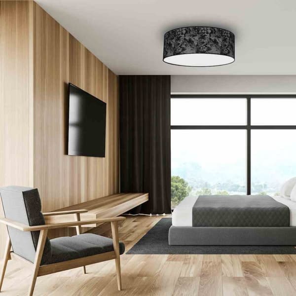 Loftslampe SATINO SØLV 3xE27 Ø50cm
