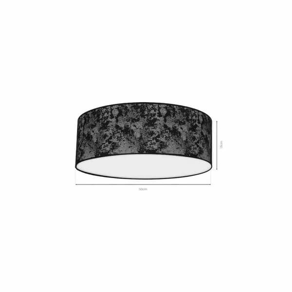 Loftslampe SATINO SØLV 3xE27 Ø50cm