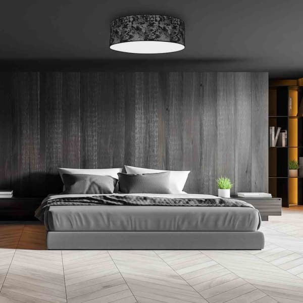 Loftslampe SATINO SØLV 3xE27 Ø60cm