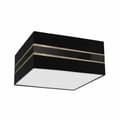 Miniatyrbild 1 av 8: Taklampa Square ULTIMO BLACK 2xE27