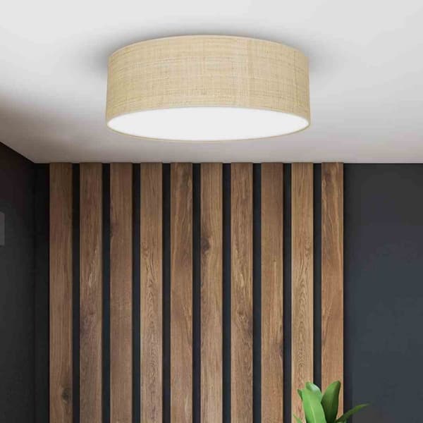 MARSHALL WHITE / RATTAN taklampa 3xE27
