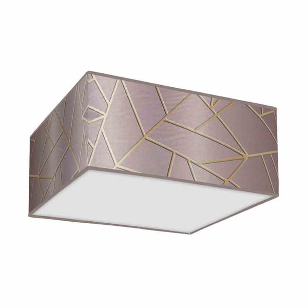 Loftslampe ZIGGY PINK Guld/Pink 2xE27