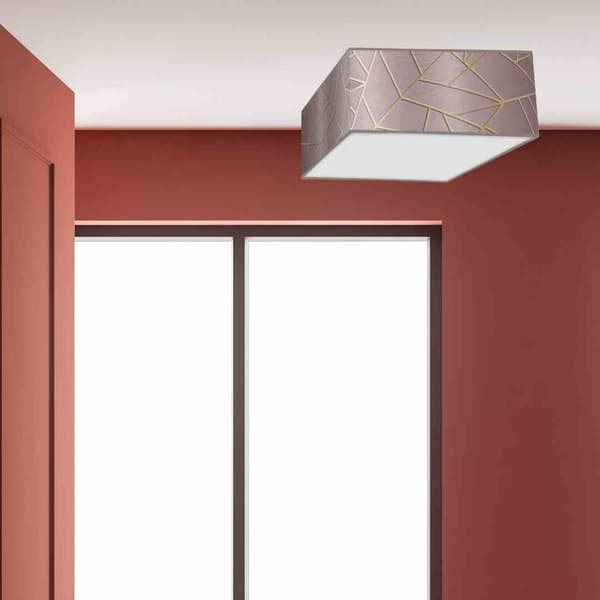 Loftslampe ZIGGY PINK Guld/Pink 3xE27
