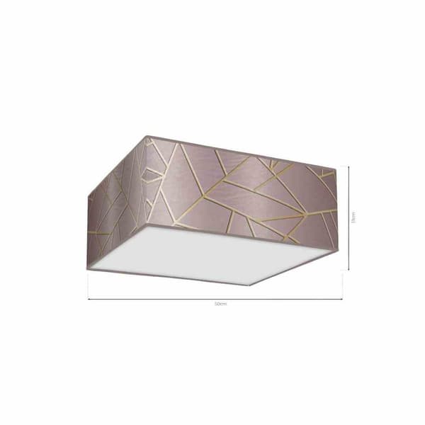 Loftslampe ZIGGY PINK Guld/Pink 3xE27