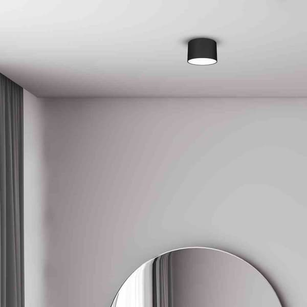 DIXIE Sort loftslampe 1xGX53
