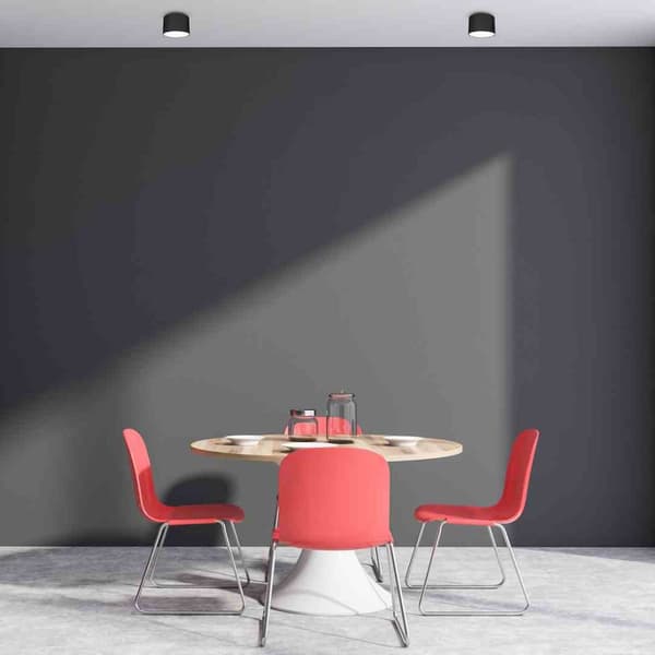 DIXIE Sort loftslampe 1xGX53