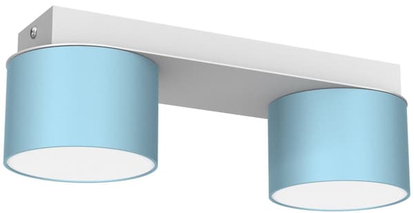 DIXIE Blå/Vit Taklampa 2xGX53