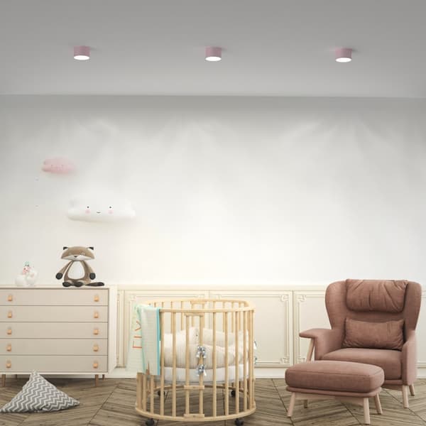 DIXIE Pink loftslampe 1xGX53