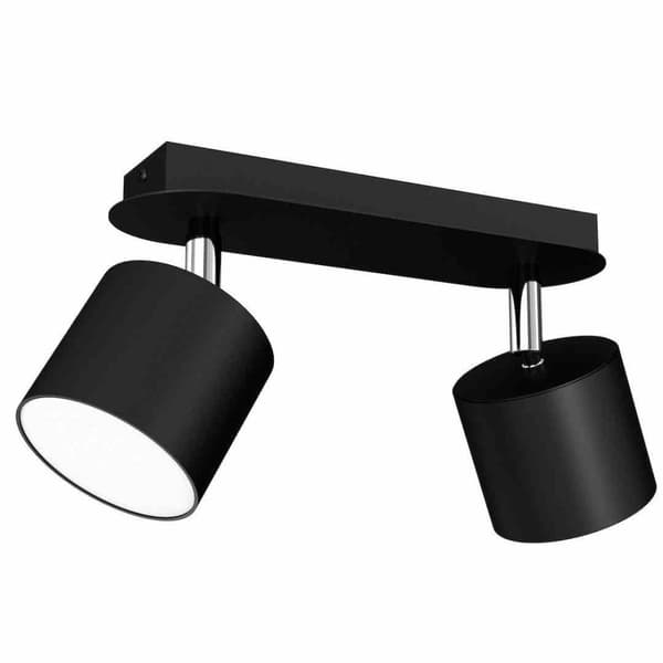 DIXIE BLACK loftslampe 2xGX53