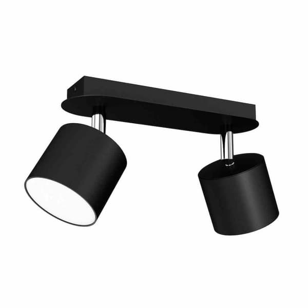 DIXIE BLACK loftslampe 2xGX53