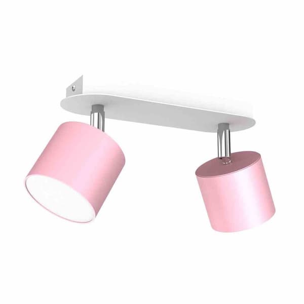 DIXIE PINK loftslampe 2xGX53