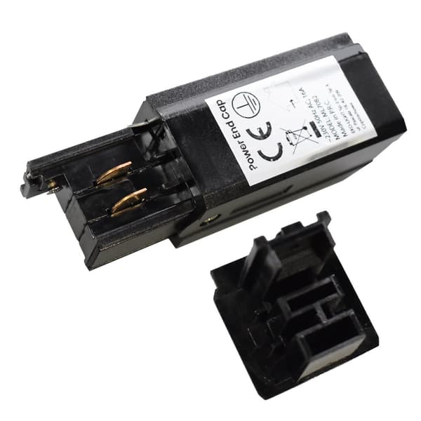 Spor Light Guide Strømforsyning Sort 3-kreds