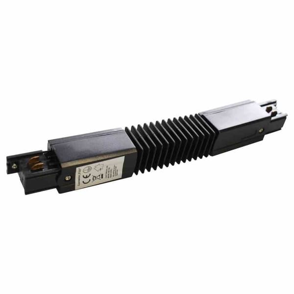 Track Light lampun liitin Musta 3-piiri Tyyppi: Flexi