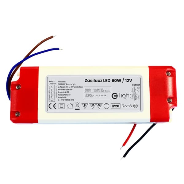 LED-VIRTALÄHDE 60W IP20