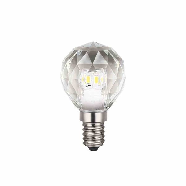 LED pære 3W E14 G40 4000K Krystal