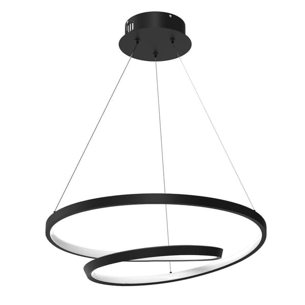 Hänglampa LUCERO BLACK 48W LED