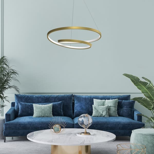 Hængelampe LUCERO GOLD 48W LED