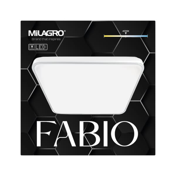 FABIO HVID 23W loftslampe