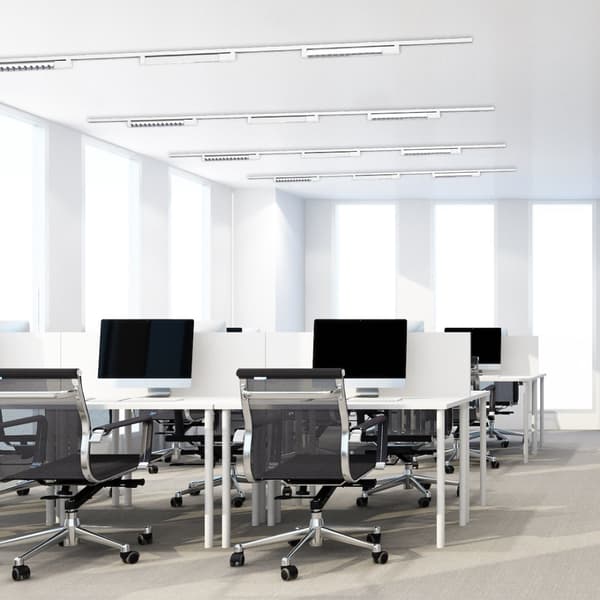 CYBER WHITE 28W LED skinnelysarmatur