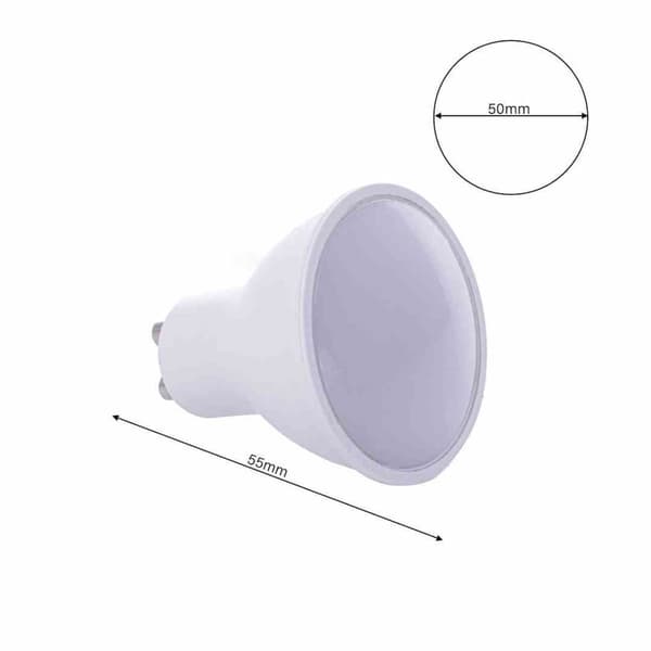 LED pære 6,5W GU10 Varm