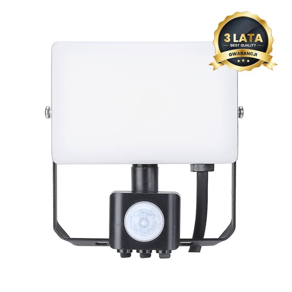LED projektør 20W PIR 2000lm 5000K