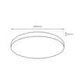 Miniatyrbillede 6 af 7: ALLISTER 36W LED loftslampe + fjernbetjening