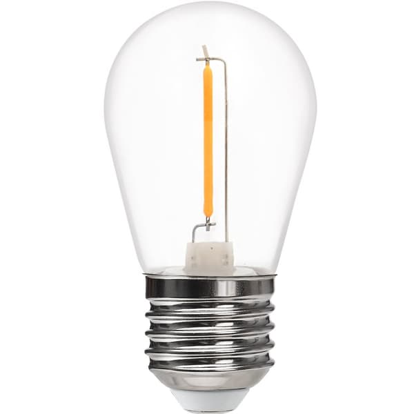 Glödtråd LED-lampa 1W ST45 E27 2700K Plast