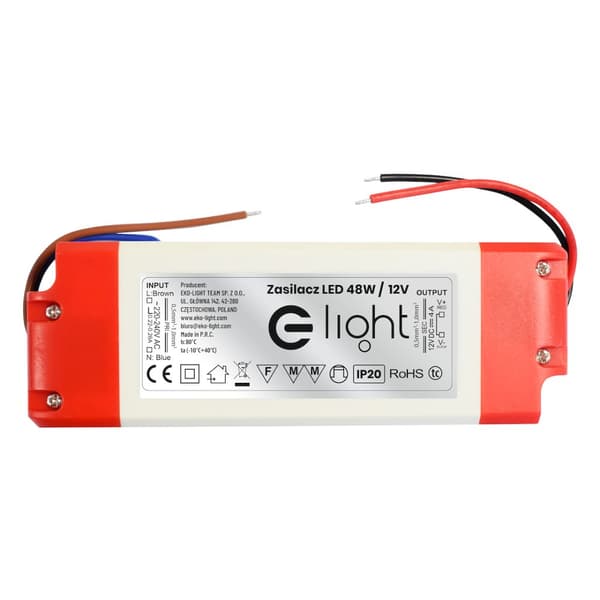 LED STRØMFORSYNING 48W IP20