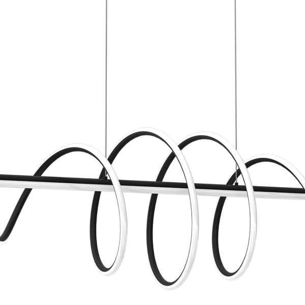 RIIPPUVALAISIN TWIST MUSTA 90W LED