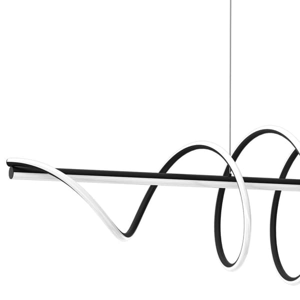 RIIPPUVALAISIN TWIST MUSTA 90W LED