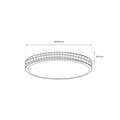 Miniatyrbild 4 av 5: SHINY CLEAR taklampa 34W Ø490 mm