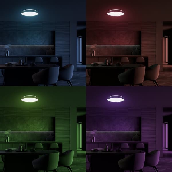 RINGO RGB 36W taklampa Ø390 mm