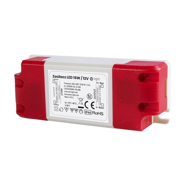 LED STRÖMFÖRSÖRJNING 15W IP44