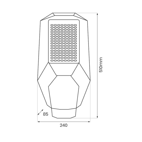 Solar Lantern Kobra 200W 6500K